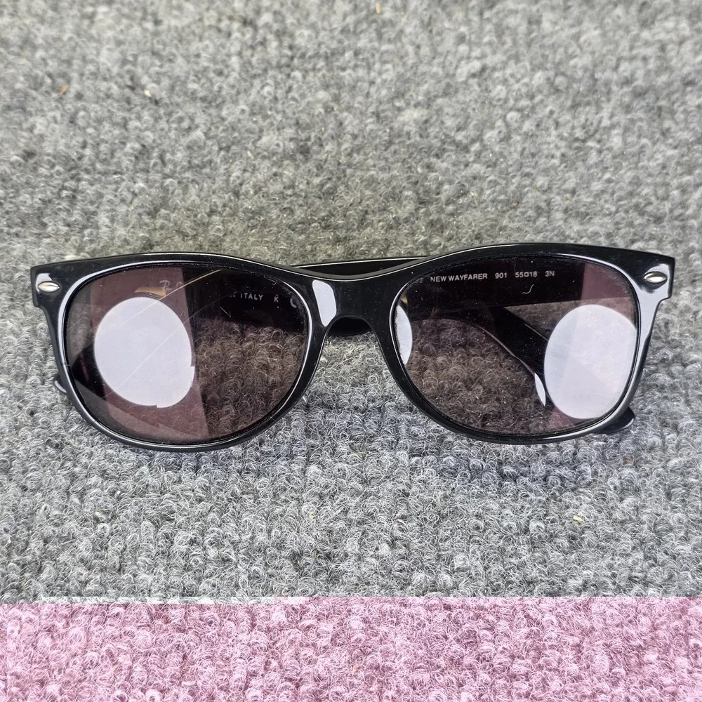 Ray-Ban RB2132 New Wayfarer 901 58□18 145 Black Eyeglass Frames Only